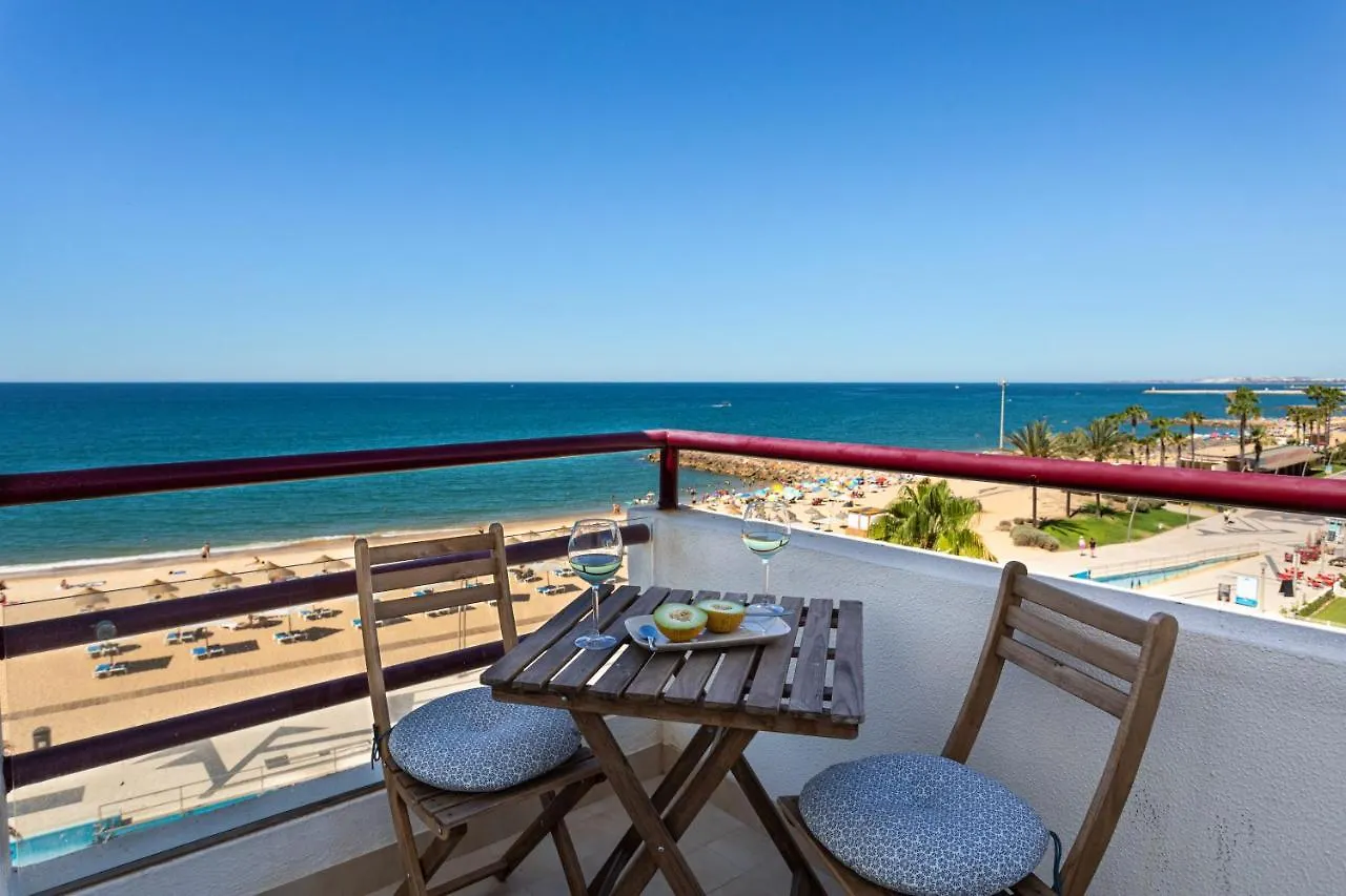 Apartment Centralgarve - Beachfront With Pool Penthouse Quarteira